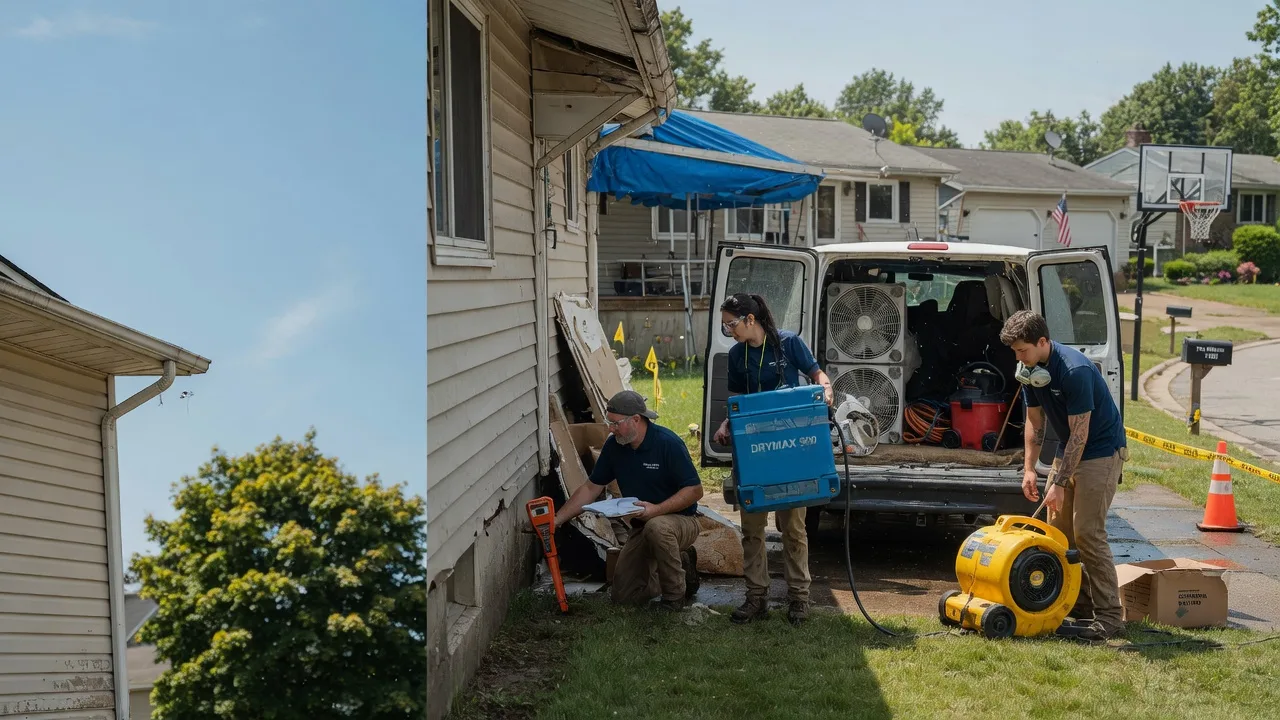 Ceiling Leak Cleanup in Mineral, IL near me